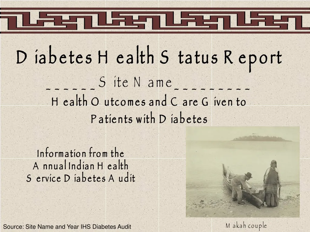 diabetes health status report site name health