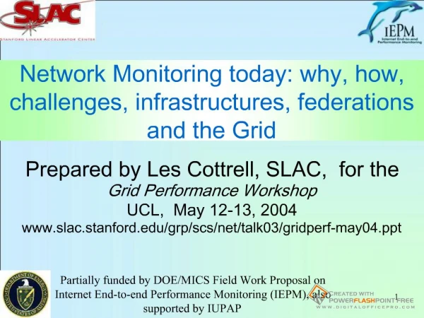 Network Monitoring today: why