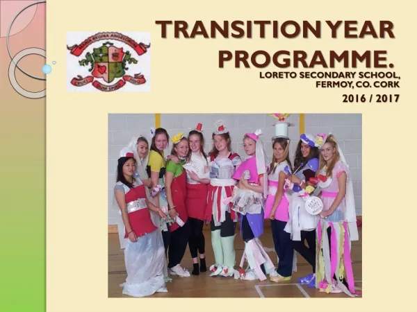 TRANSITION YEAR PROGRAMME.