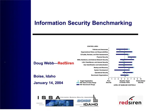 Information Security Benchmarking