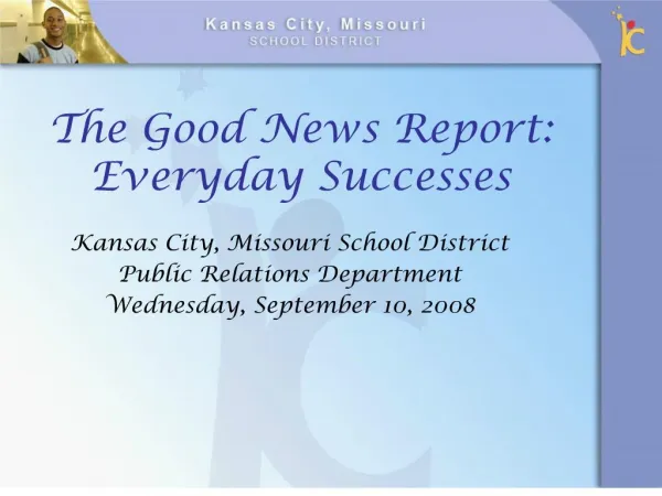 The Good News Report: Everyday Successes