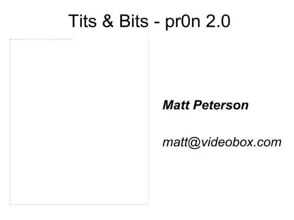 Tits Bits - pr0n 2.0
