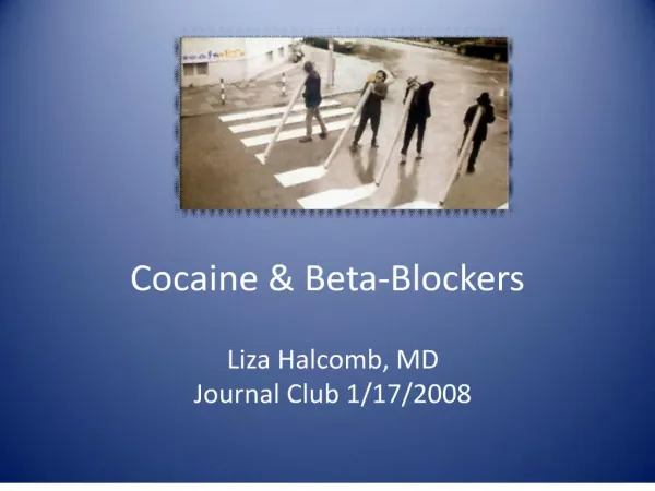 Cocaine Beta-Blockers