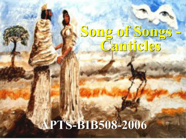 Song of Songs - Canticles