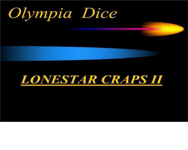 LONESTAR CRAPS slide show