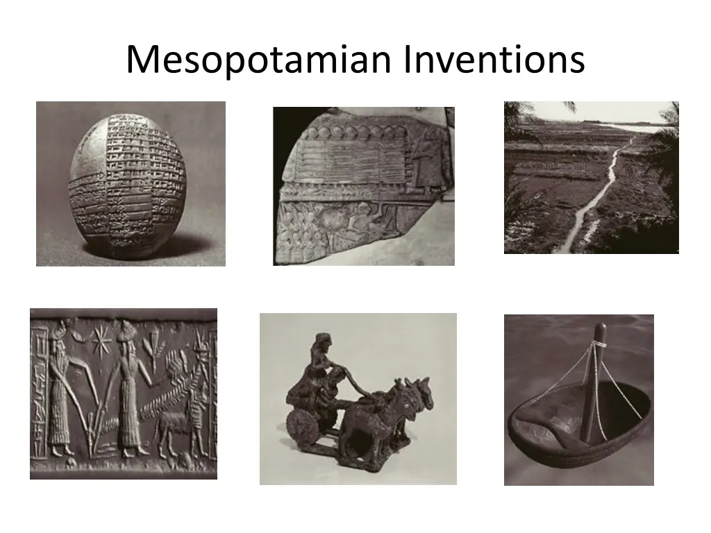 mesopotamian inventions