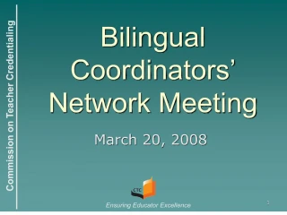 Bilingual Coordinators - slide 1