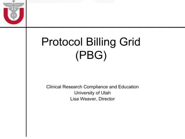 Protocol Billing Grid PBG