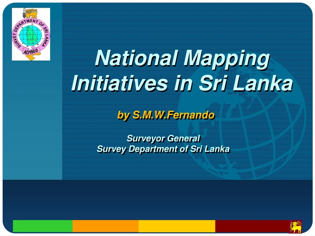 national mapping initiatives in sri lanka