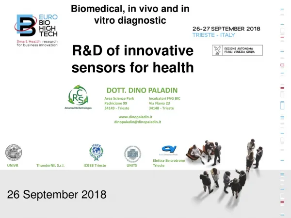 R&amp;D of innovative sensors for health