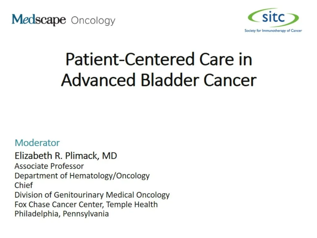 patient centered care in advanced bladder cancer