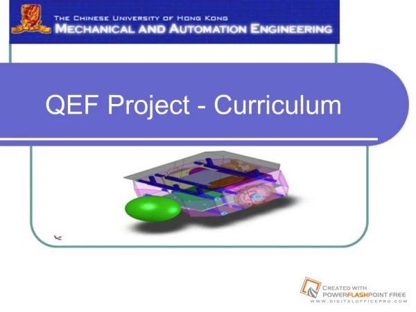 QEF Project - Curriculum Module 4