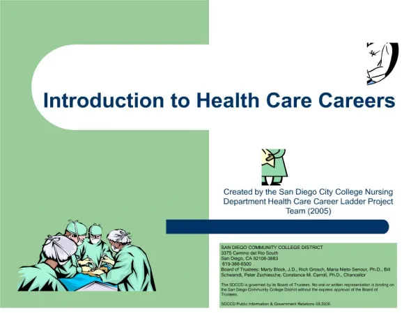 Introduction to Health Care Careers