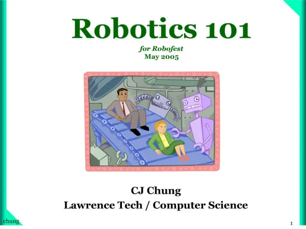 Robotics 101