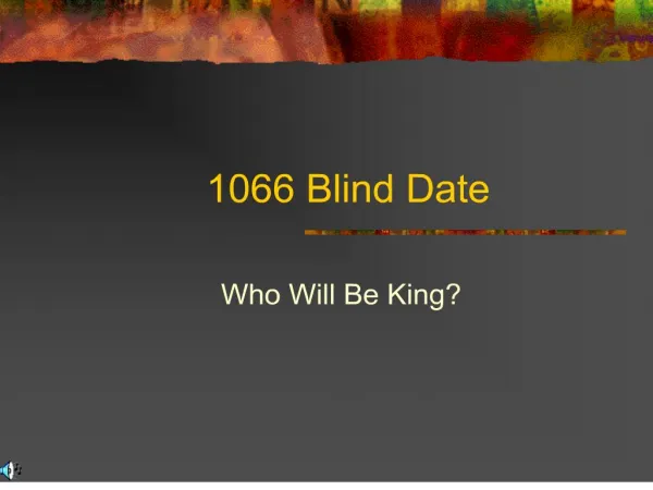 1066 Blind Date