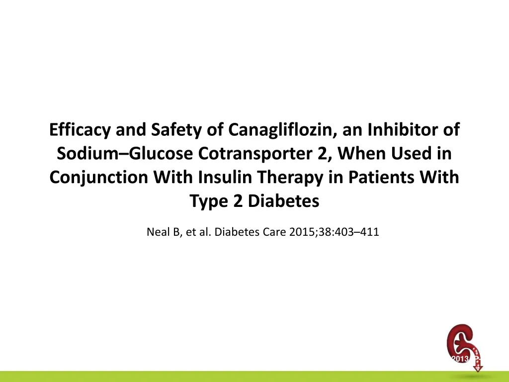 efficacy and safety of canagliflozin an inhibitor