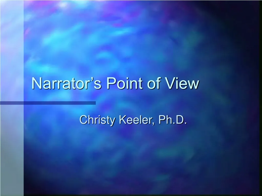 narrator s point of view