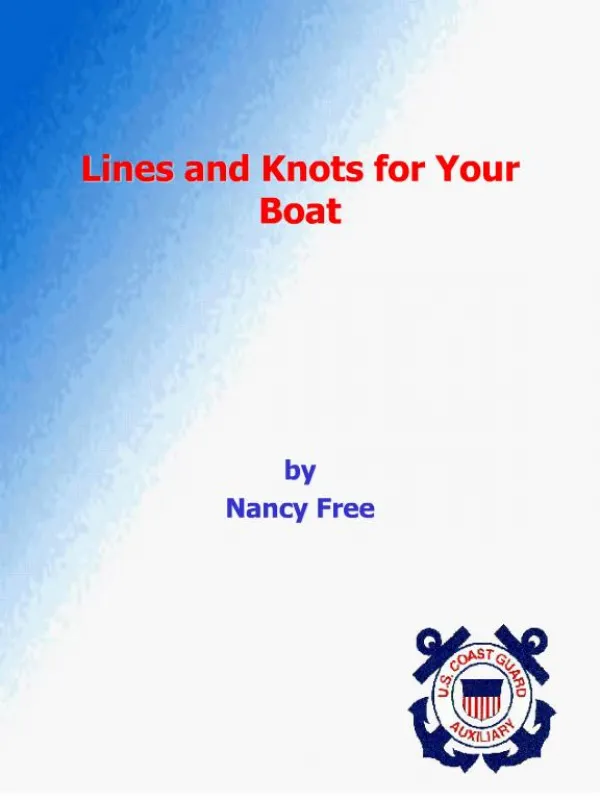 Lines and Knots for Your Boat