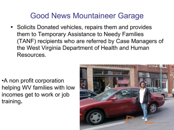 Good News Mountaineer Garage