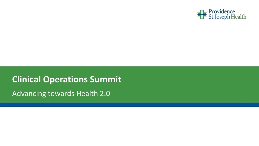 clinical operations summit advancing towards