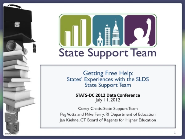 Getting Free Help: States’ Experiences with the SLDS State Support Team