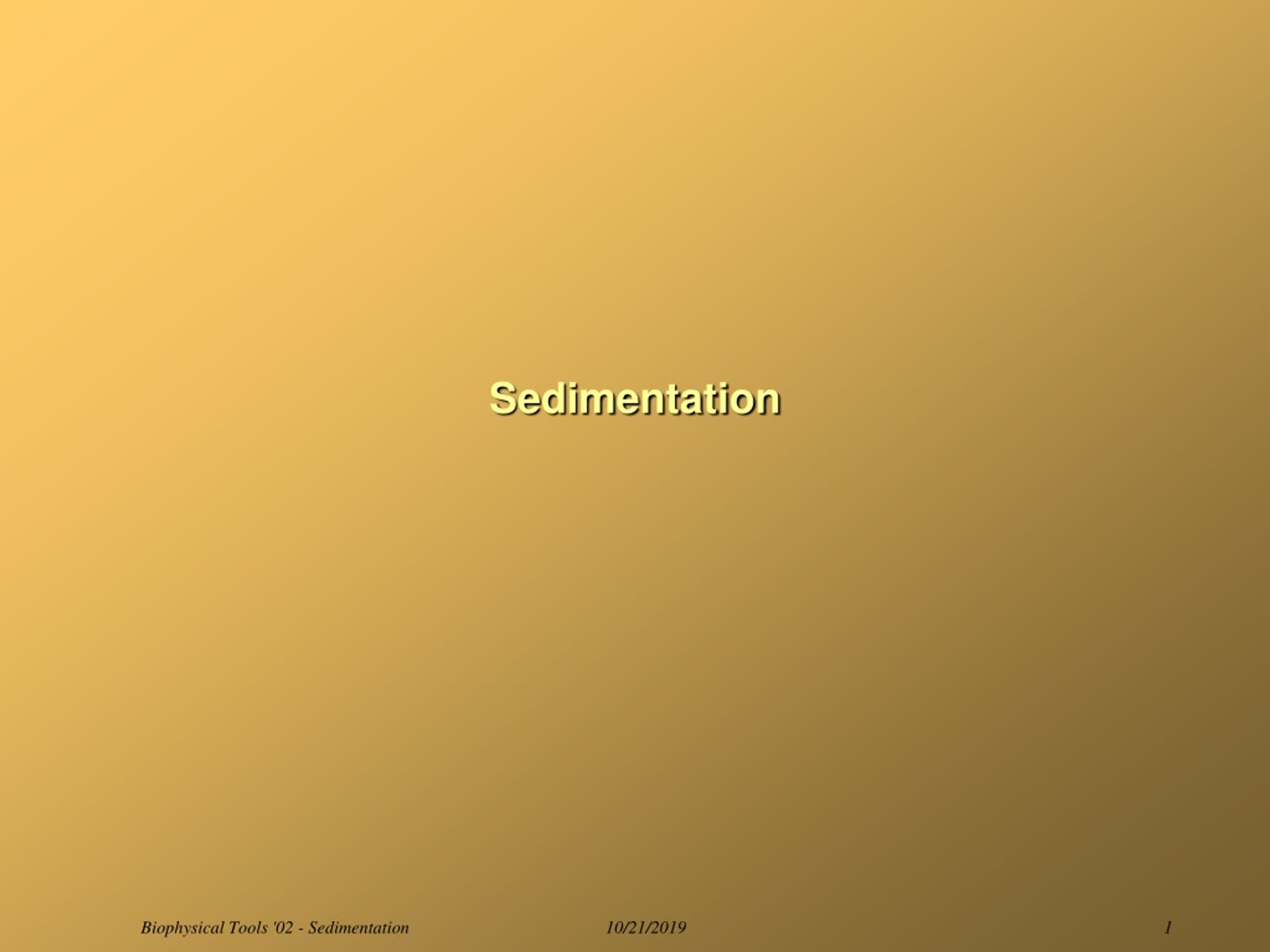 PPT - Sedimentation PowerPoint Presentation, free download - ID:218922