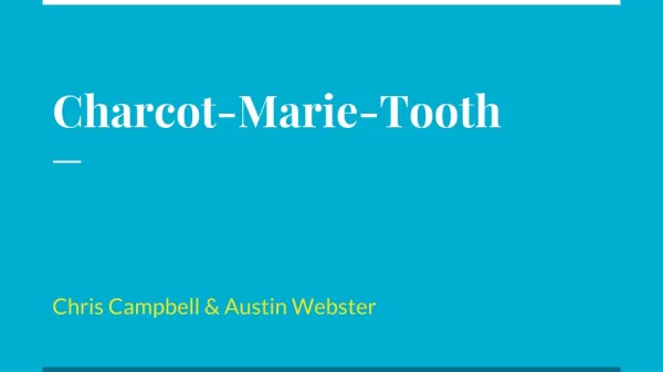 Charcot-Marie-Tooth