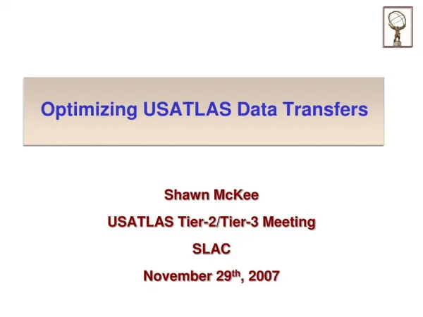 Optimizing USATLAS Data Transfers