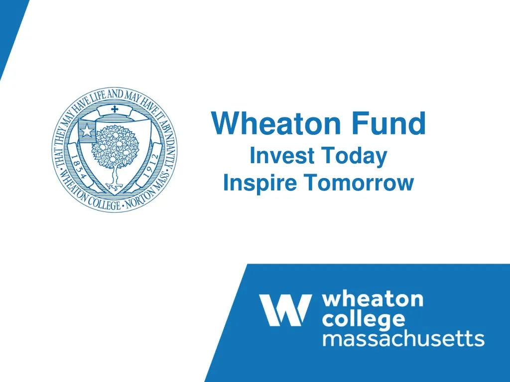 w heaton fund invest today inspire tomorrow