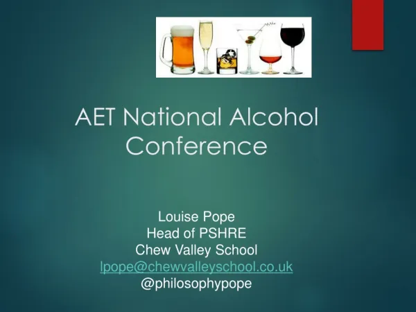 AET National Alcohol Conference