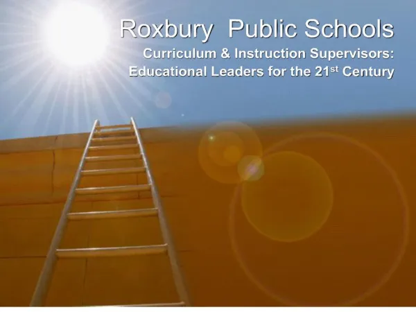 Roxbury Public Schools