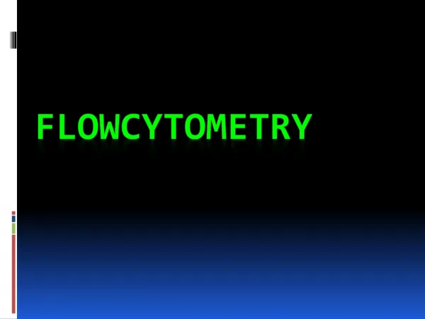 Flowcytometry