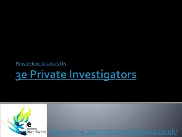 Professional private investigators in the UK