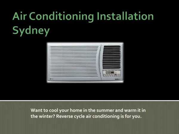 Air Conditioning North Sydney