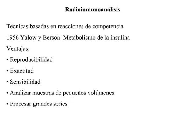 Radioinmunoan lisis