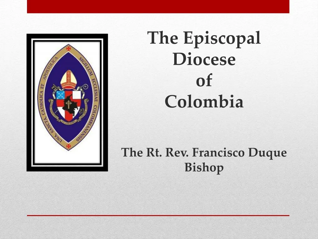 the episcopal diocese of colombia