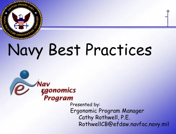 Navy Best Practices