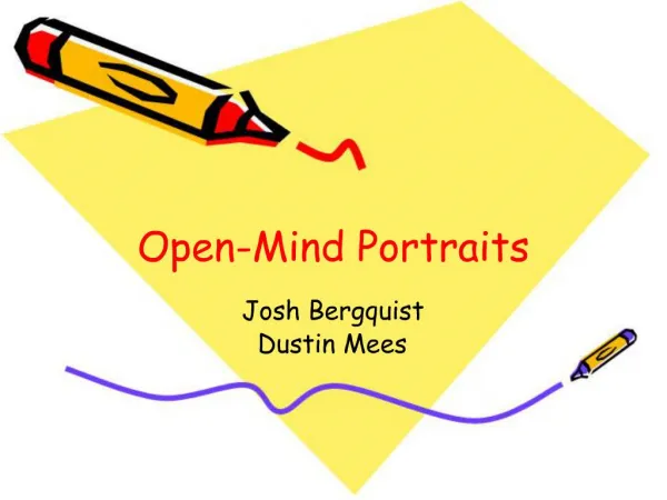 Open-Mind Portraits
