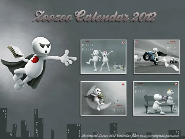 zoozoo calendar 2012