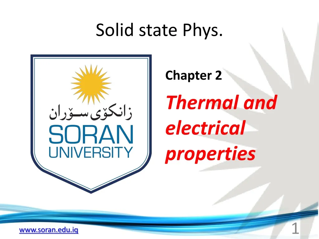 solid state phys