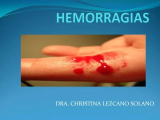 HEMORRAGIAS - slide 1