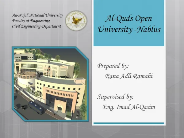 Al- Quds Open University -Nablus