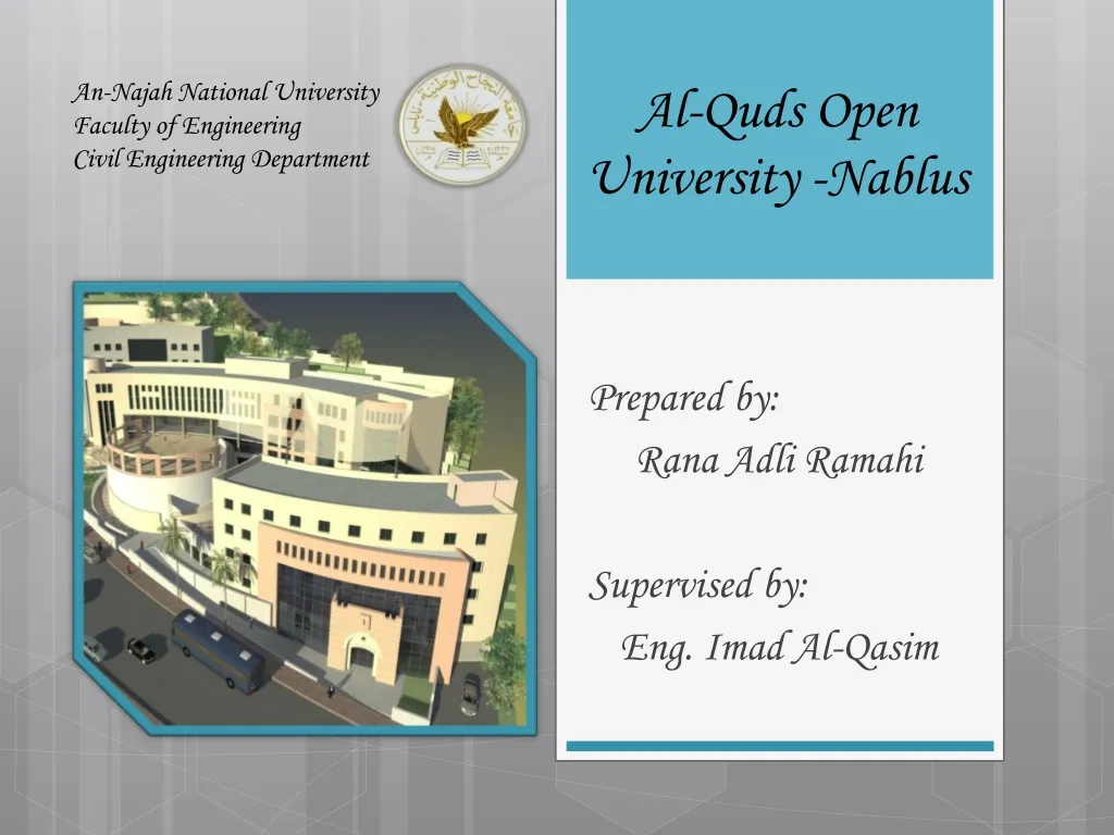al quds open university nablus