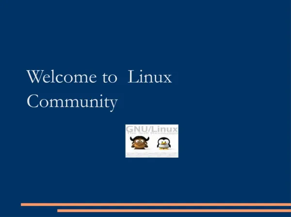 Welcome to Linux Community