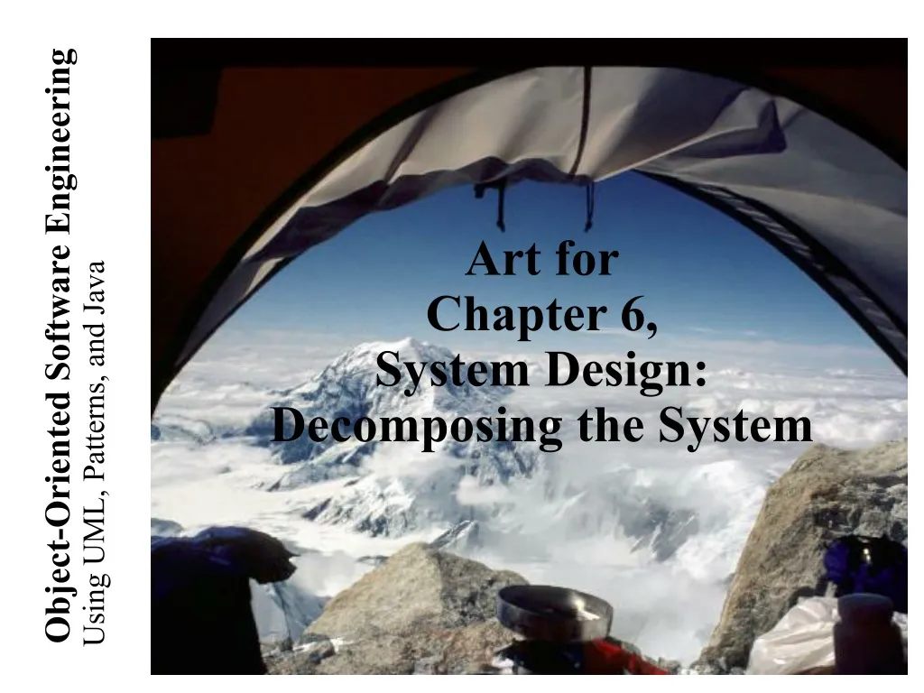 art for chapter 6 system design decomposing the system