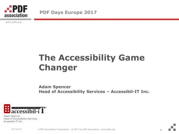 PDF Days Europe 2017