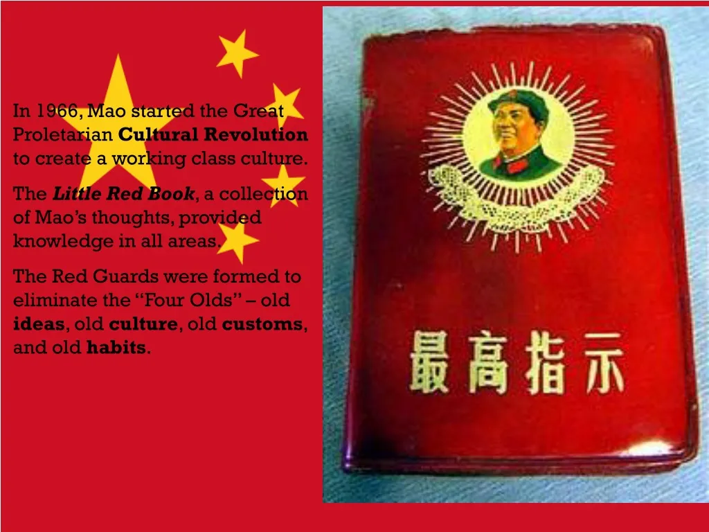 in 1966 mao started the great proletarian