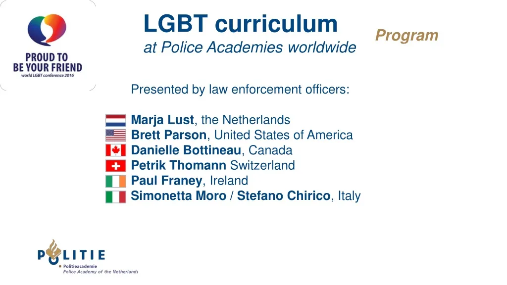 lgbt curriculum