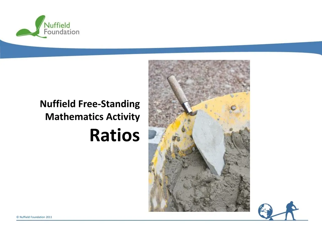 nuffield free standing mathematics activity ratios