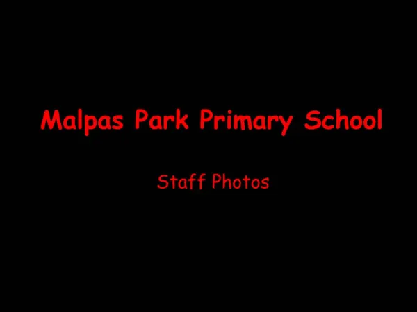 Malpas Park Primary School